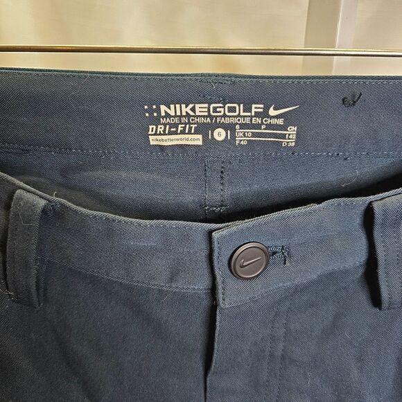 Nike Dri-Fit Teal Slim Fit Golf Pants Size 6 - Picture 4 of 7